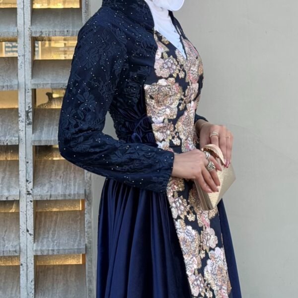 Navy Blue with dantail combo